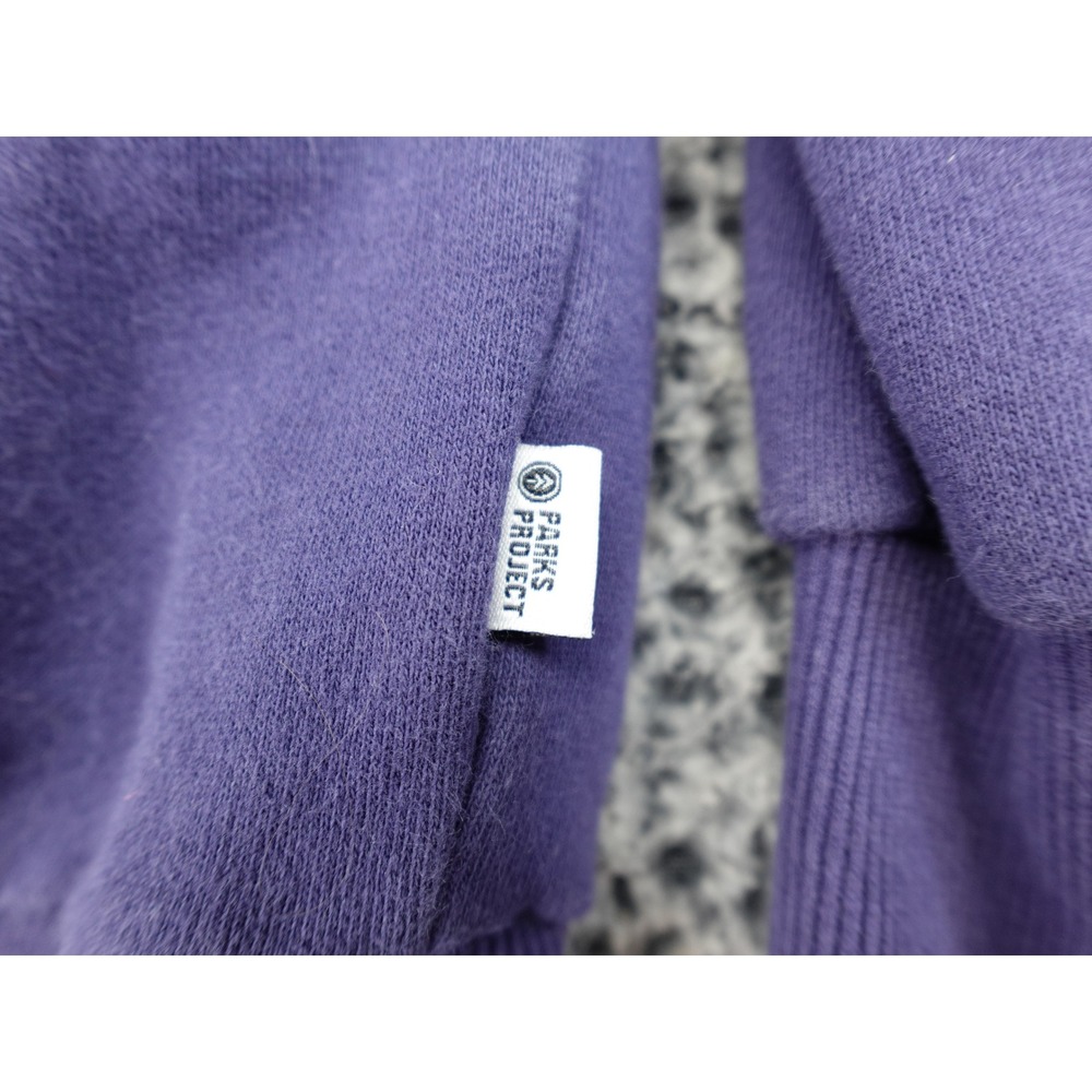 Parks Project Sweatshirt Unisex Medium Purple National Parks Bear Graphic - Picture 3 of 9